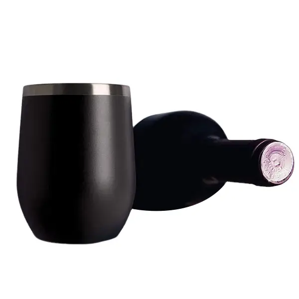 Tasse à œufs en acier inoxydable de 12 oz