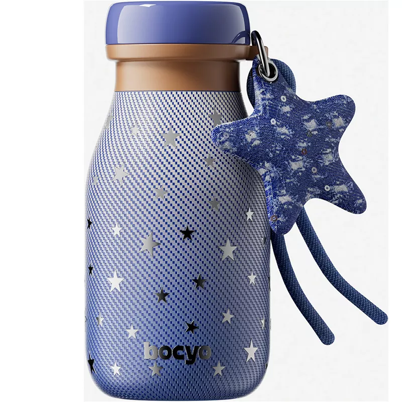 Bouteille d'eau isolée en acier inoxydable pour enfants