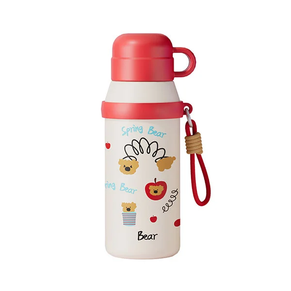 Flip Straw Isolate Water Bottle avec paille