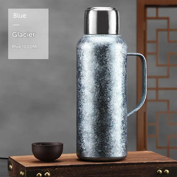 Ice Crystal Pure Titanium Water Bottle
